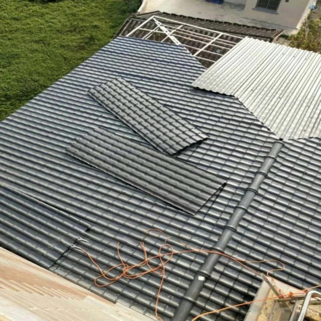 新型建筑材料合成樹(shù)脂瓦，新時(shí)代城市建設(shè)的屋頂瓦
